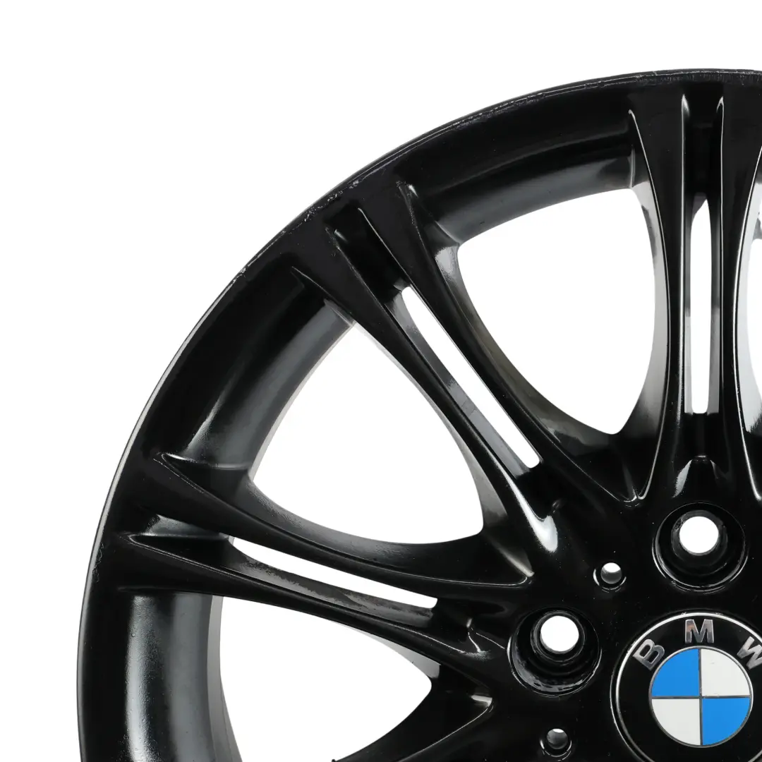 Wheel Rim BMW E46 Z4 E85 Black Front Alloy 18" ET:47 8J M Double Spoke 135 - SKU 7896470-4 - Part number 7896470