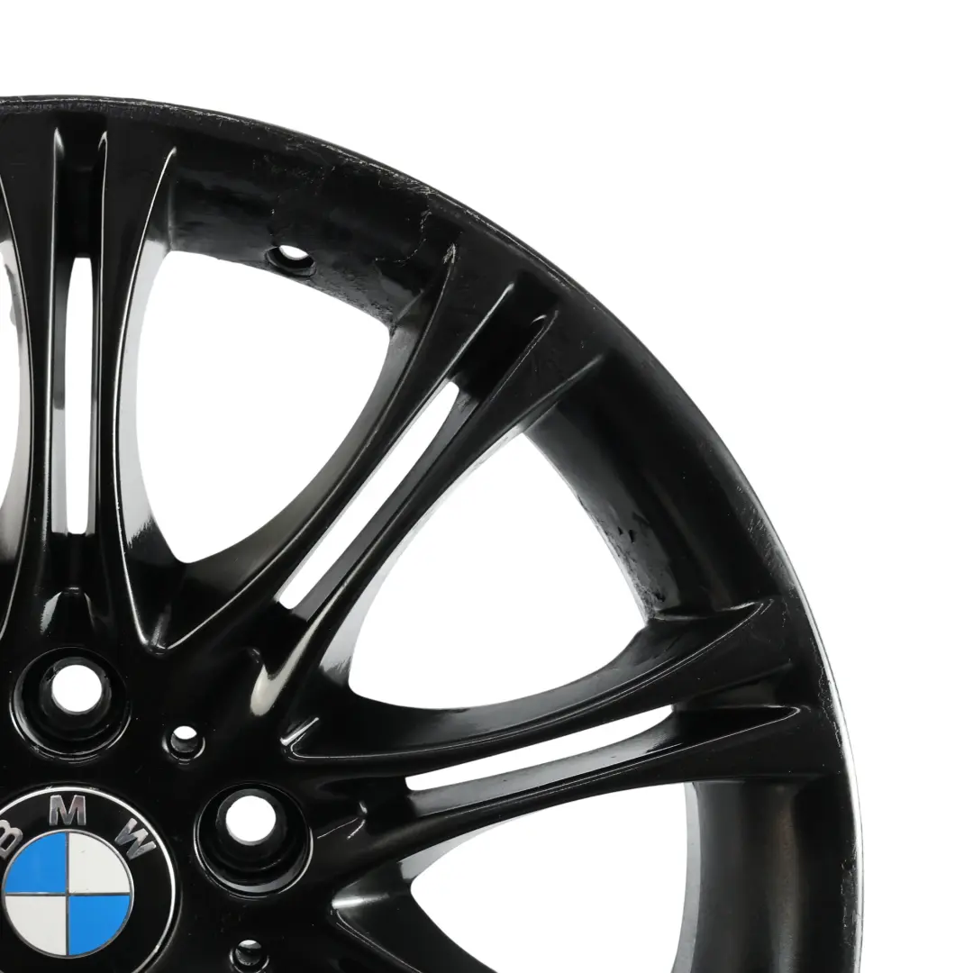 Wheel Rim BMW E46 Z4 E85 Black Front Alloy 18" ET:47 8J M Double Spoke 135 - SKU 7896470-4 - Part number 7896470