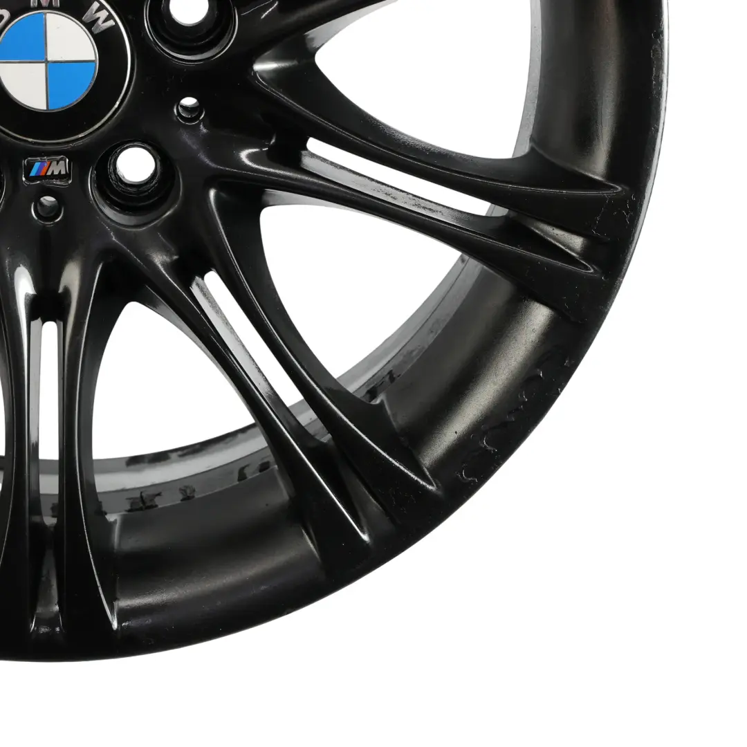 Wheel Rim BMW E46 Z4 E85 Black Front Alloy 18" ET:47 8J M Double Spoke 135 - SKU 7896470-4 - Part number 7896470