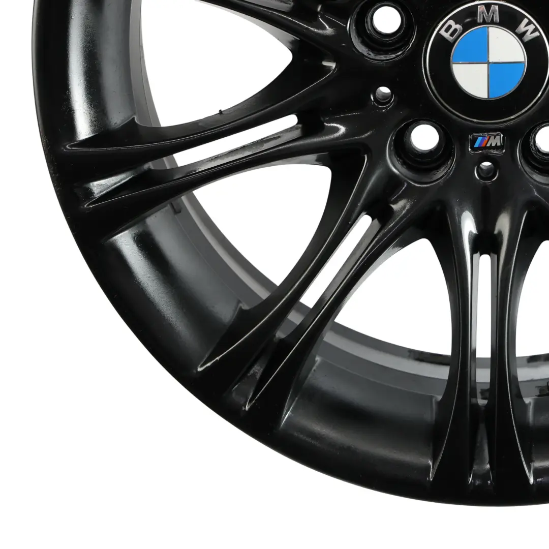 Wheel Rim BMW E46 Z4 E85 Black Front Alloy 18" ET:47 8J M Double Spoke 135 - SKU 7896470-4 - Part number 7896470