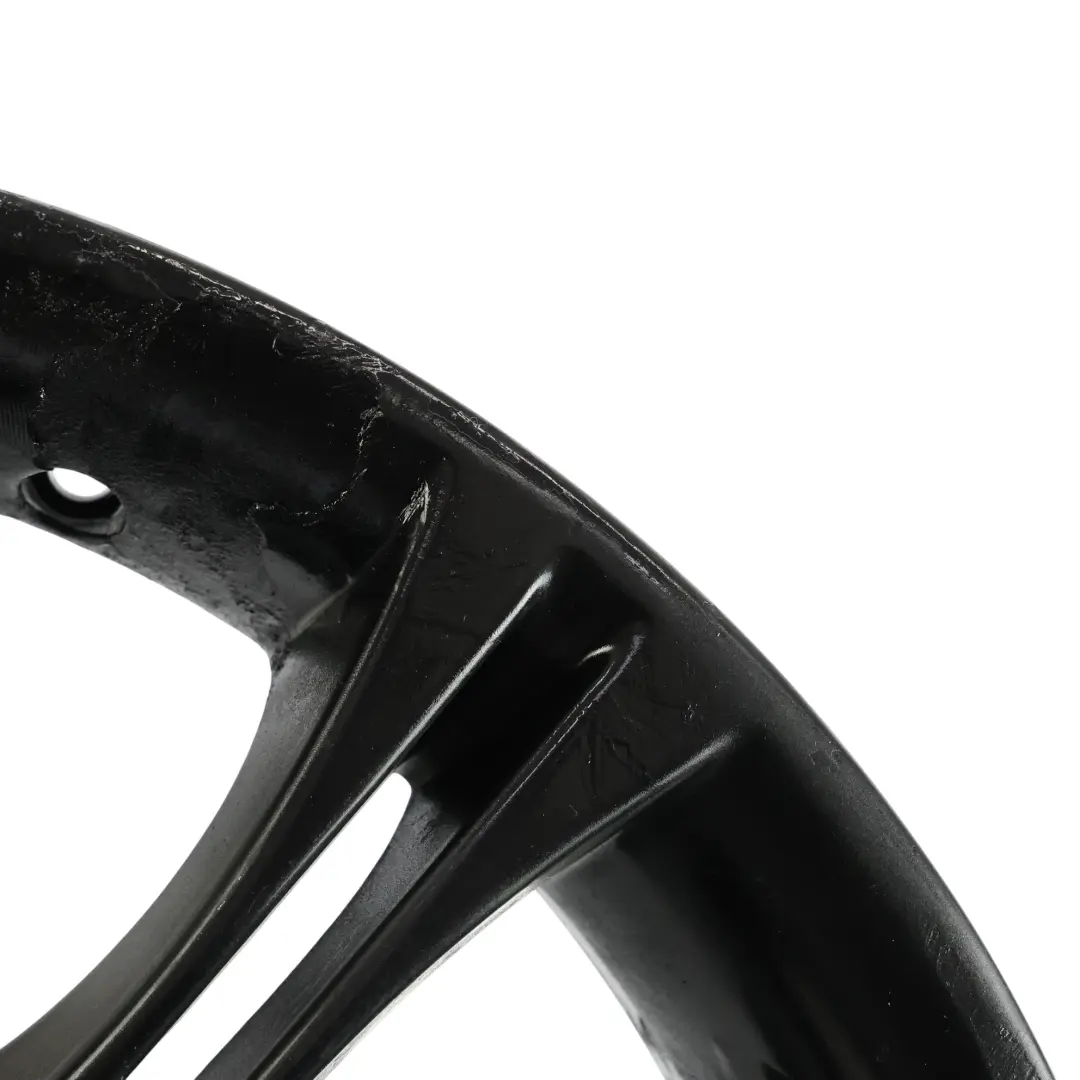 Wheel Rim BMW E46 Z4 E85 Black Front Alloy 18" ET:47 8J M Double Spoke 135 - SKU 7896470-4 - Part number 7896470