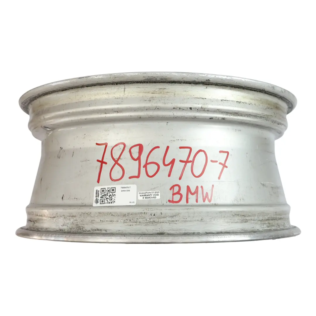 Wheel Rim BMW E46 Z4 E85 Front Alloy 18" ET:47 8J M Double Spoke 135 - SKU 7896470-7 - Part number 7896470