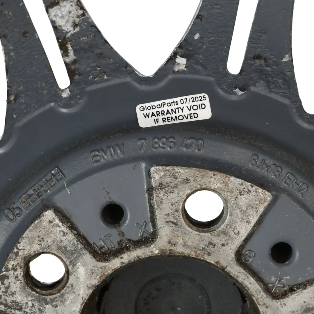  Jante BMW E46 Z4 E85 Alliage avant gris 18" ET:47 8J M Double Spoke 135 - SKU 7896470-7 - Numéro de pièce 7896470