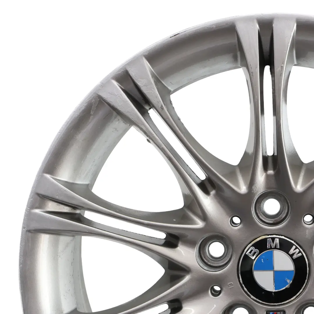 BMW E46 Z4 E85 Rear Wheel Rim Alloy Black 18" 8,5J ET:50 M Double Spoke 135 - SKU 7896490-10 - Part number 7896490