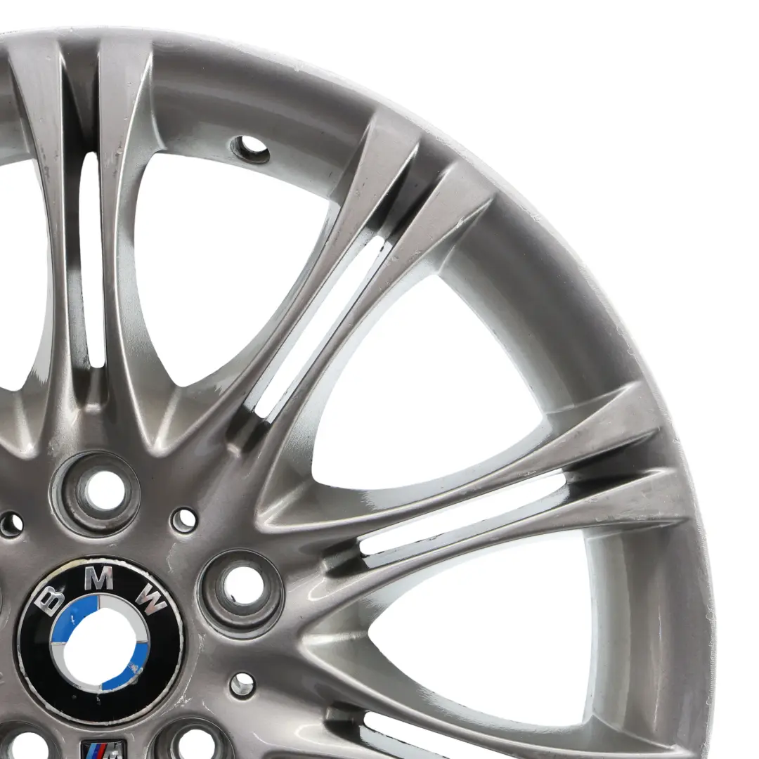 Rim Alloy Black 18" 8,5J ET:50 M Double Spoke 135 to BMW E46 Z4 E85 Rear Wheel with Part number 7896490 BMW E46 Z4 E85 Rear Wheel Rim Alloy Black 18" 8,5J ET:50 M Double Spoke 135 - SKU 7896490-10 - Part number 7896490