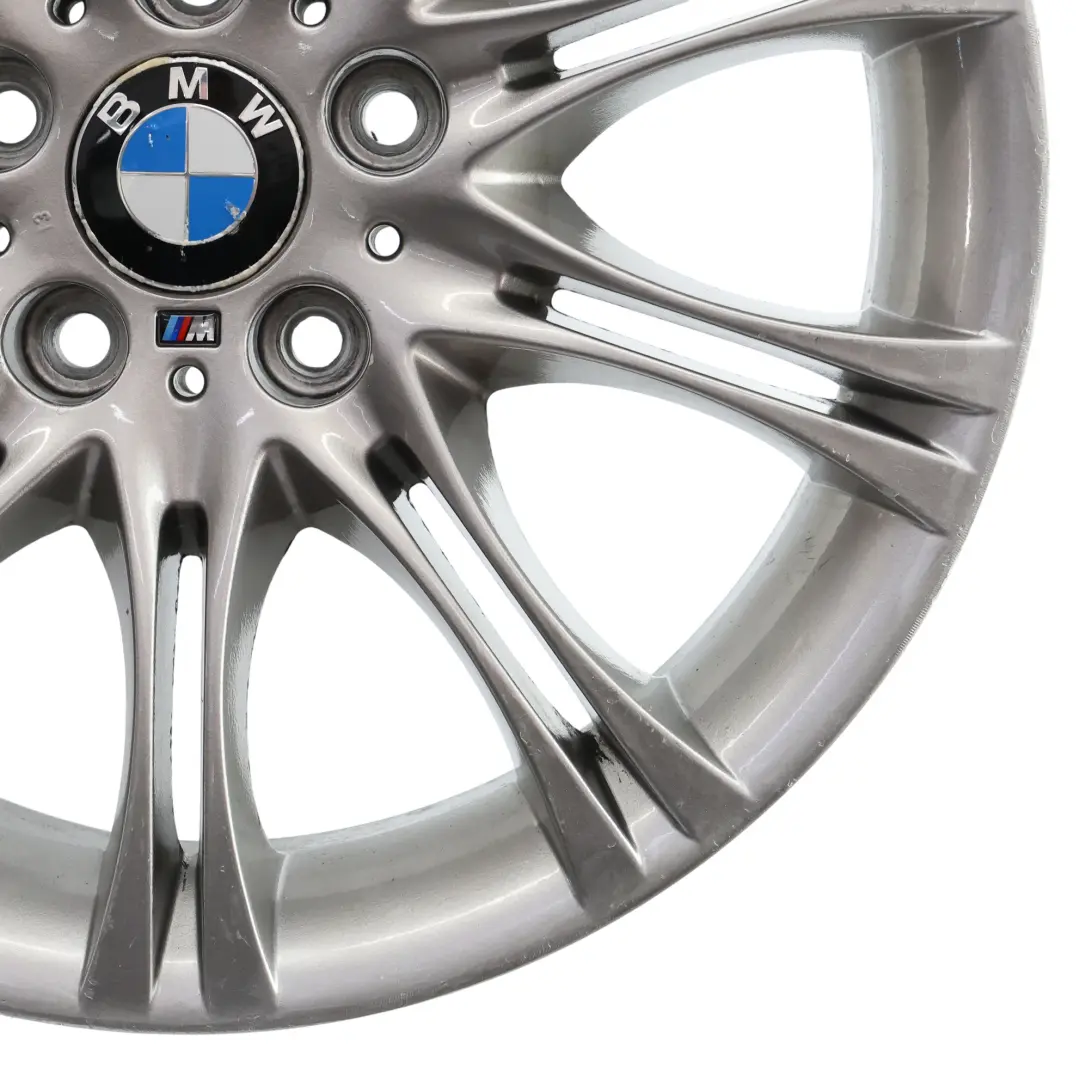 Rim Alloy Black 18" 8,5J ET:50 M Double Spoke 135 to BMW E46 Z4 E85 Rear Wheel with Part number 7896490 BMW E46 Z4 E85 Rear Wheel Rim Alloy Black 18" 8,5J ET:50 M Double Spoke 135 - SKU 7896490-10 - Part number 7896490
