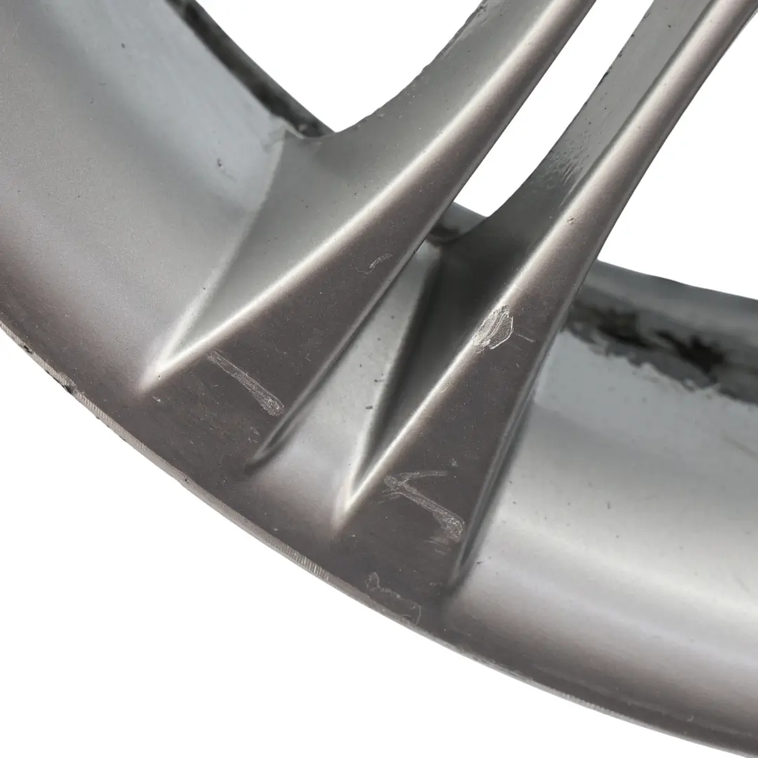 BMW E46 Z4 E85 Silber Hinten Alufelge Alu Felge 18" 8,5J M Doppelspeiche 135 - SKU 7896490-2 - Teilenummer 7896490