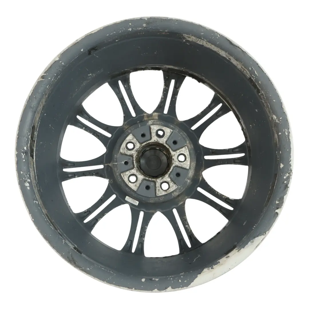 BMW E46 Z4 E85 Silber Hinten Alufelge Alu Felge 18" 8,5J M Doppelspeiche 135 - SKU 7896490-2 - Teilenummer 7896490