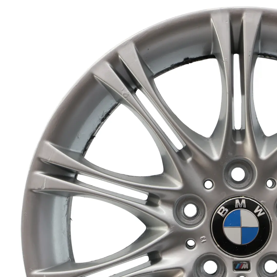 BMW E46 Z4 E85 Silber Hinten Alufelge Alu Felge 18" 8,5J M Doppelspeiche 135 - SKU 7896490-2 - Teilenummer 7896490