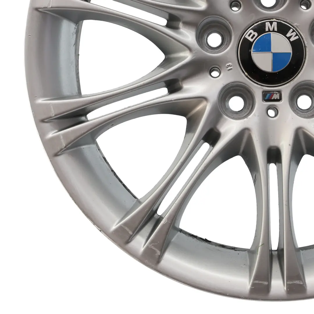 BMW E46 Z4 E85 Silber Hinten Alufelge Alu Felge 18" 8,5J M Doppelspeiche 135 - SKU 7896490-2 - Teilenummer 7896490