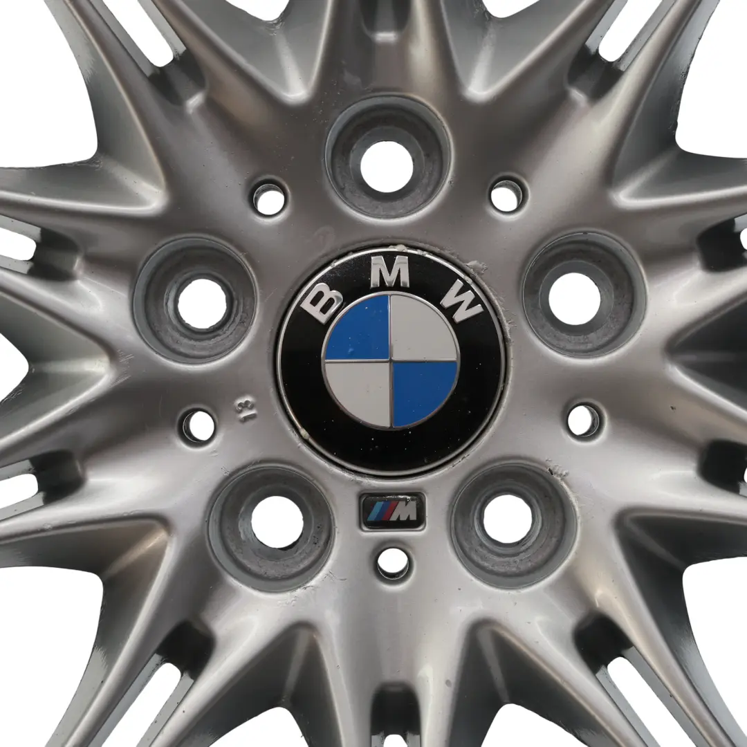 BMW E46 Z4 E85 Plata llanta Trasera Aleación 18 "8,5J ET:50 M Doble Radio 135 - SKU 7896490-2 - Número de pieza 7896490