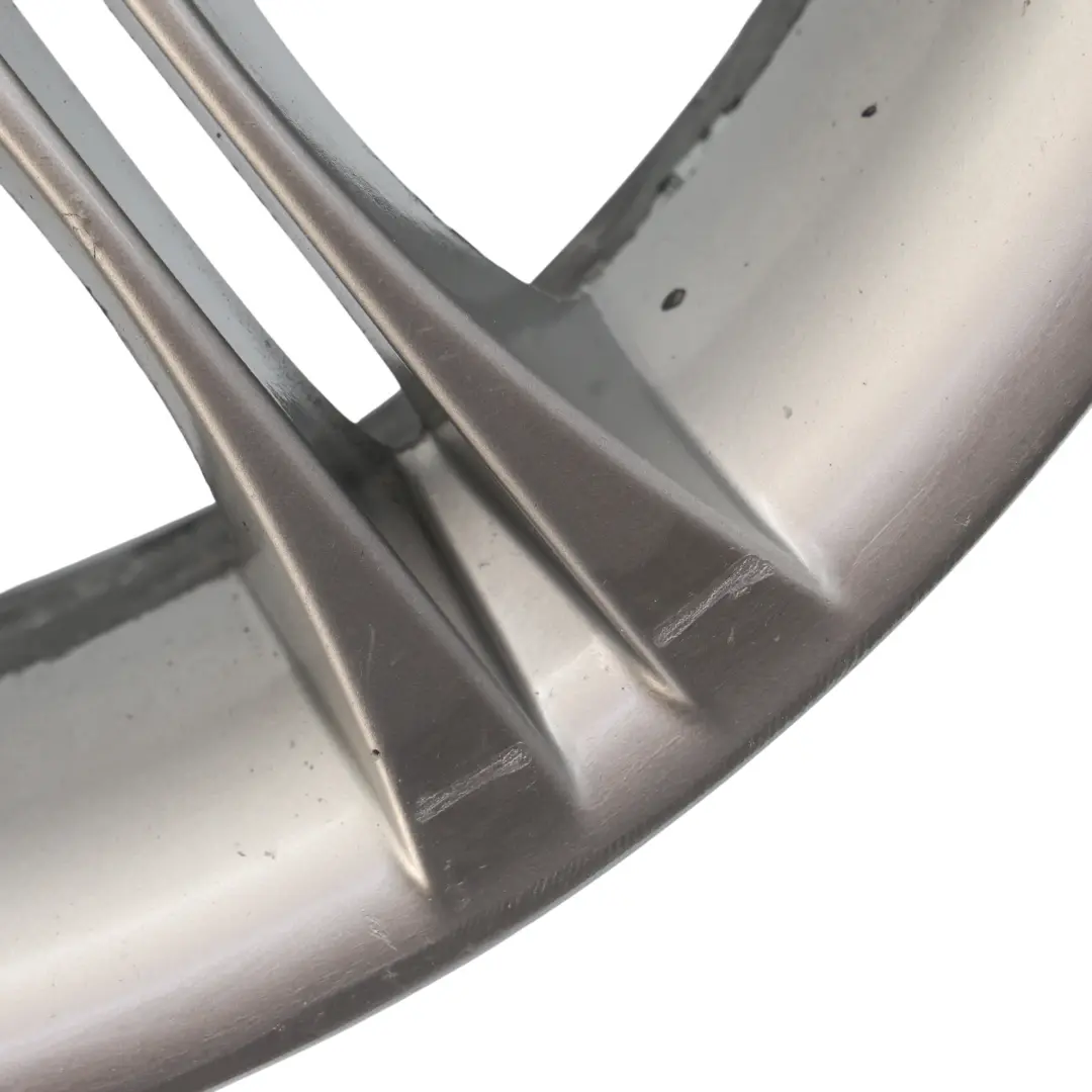 BMW E46 Z4 E85 Silber Hinten Alufelge Alu Felge 18" 8,5J M Doppelspeiche 135 - SKU 7896490-2 - Teilenummer 7896490