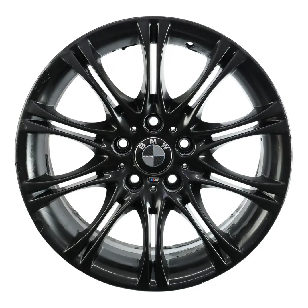BMW E46 Z4 E85 Black Rear Alloy Wheel Rim 18" 8,5J M Double Spoke 135 - SKU 7896490-4 - Part number 7896490