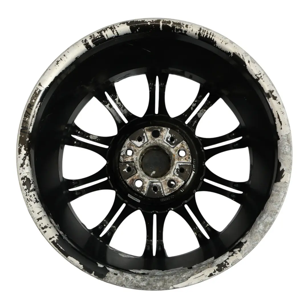BMW E46 Z4 E85 Black Rear Alloy Wheel Rim 18" 8,5J M Double Spoke 135 - SKU 7896490-4 - Part number 7896490