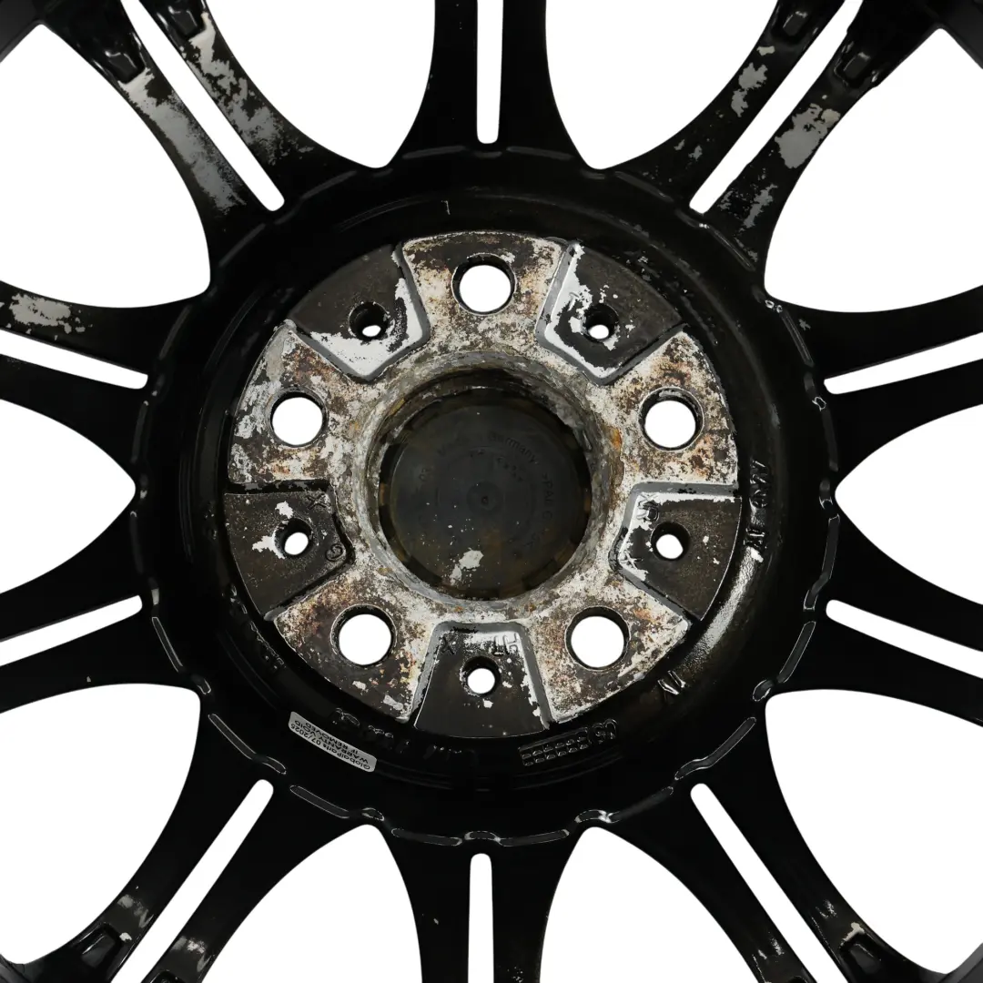 BMW E46 Z4 E85 Black Rear Alloy Wheel Rim 18" 8,5J M Double Spoke 135 - SKU 7896490-4 - Part number 7896490