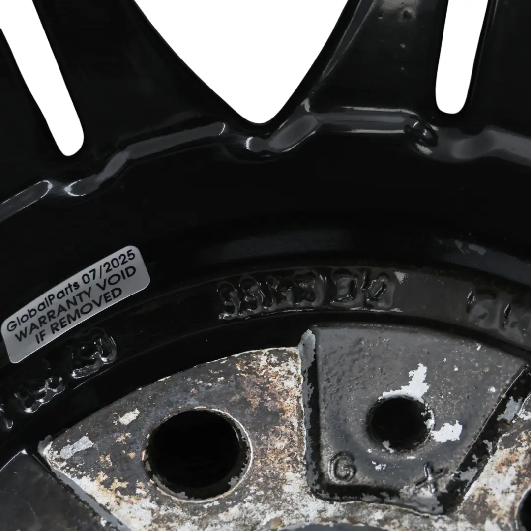 BMW E46 Z4 E85 Cerchio in lega posteriore nero 18" 8,5J M Doppie razze 135 - SKU 7896490-4 - Numero di parte 7896490