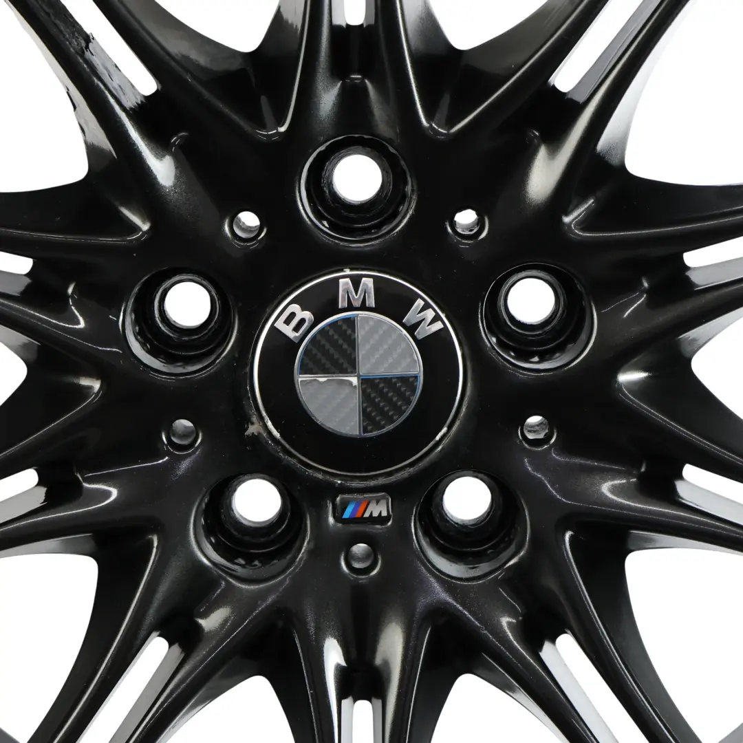 BMW E46 Z4 E85 Llanta de Aleación Trasera Negra 18" 8,5J M Doble Radio 135 - SKU 7896490-4 - Número de pieza 7896490