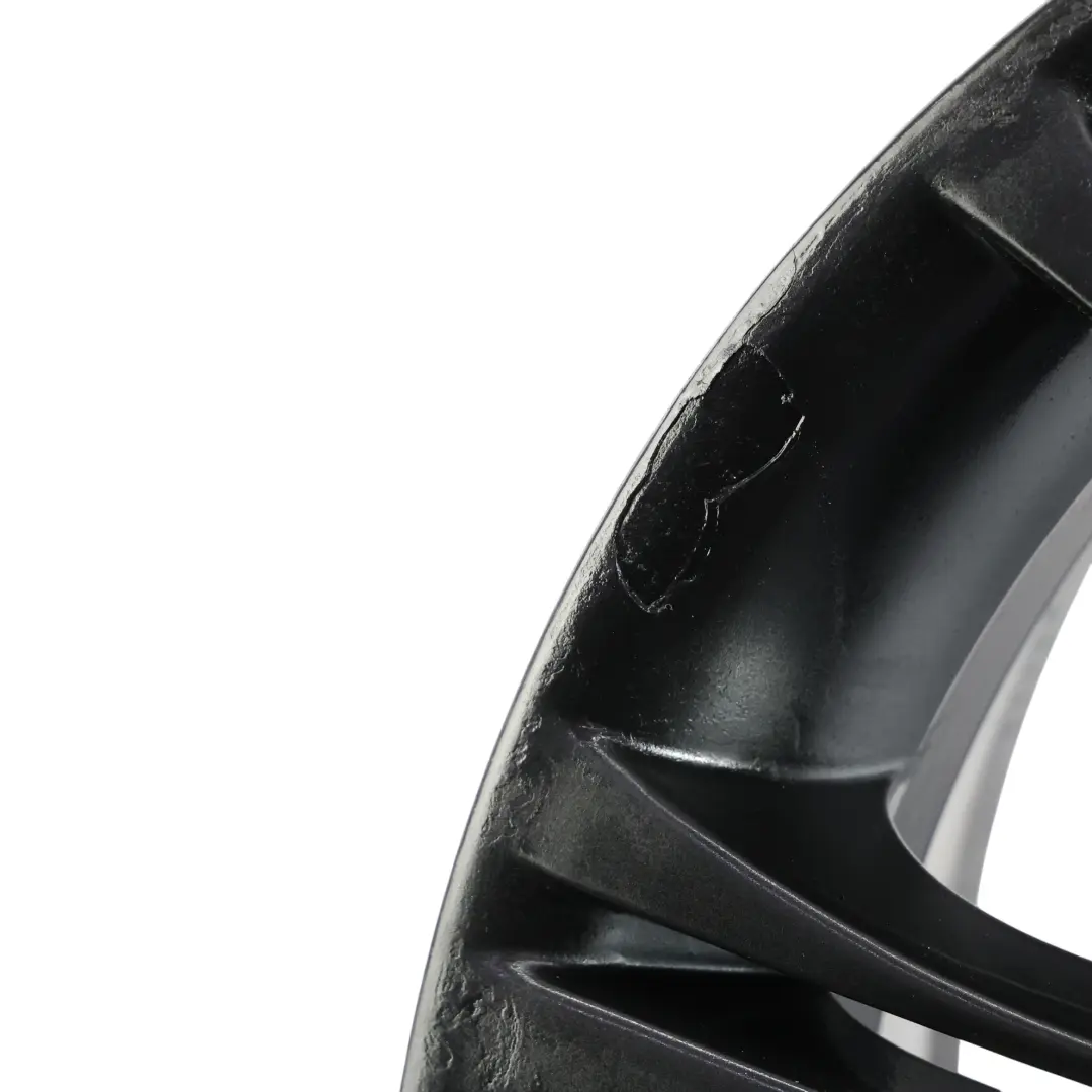 BMW E46 Z4 E85 Noir Jante Alu Arrière 18" 8,5J M Double Spoke 135 - SKU 7896490-4 - Numéro de pièce 7896490