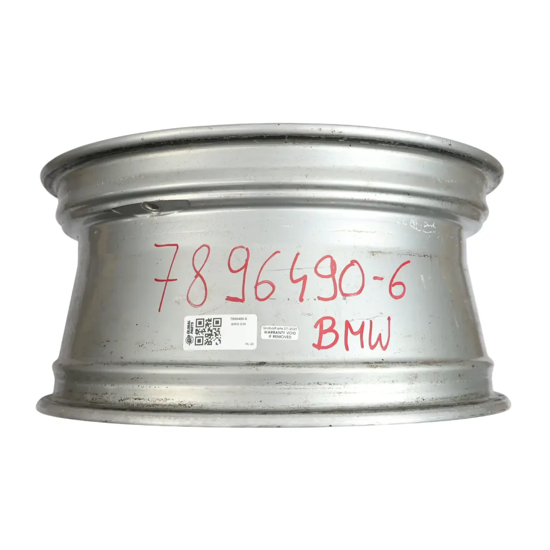 BMW E46 Z4 E85 Rear Alloy Wheel Rim 18" 8,5J ET:50 M Double Spoke 135 - SKU 7896490-6 - Part number 7896490