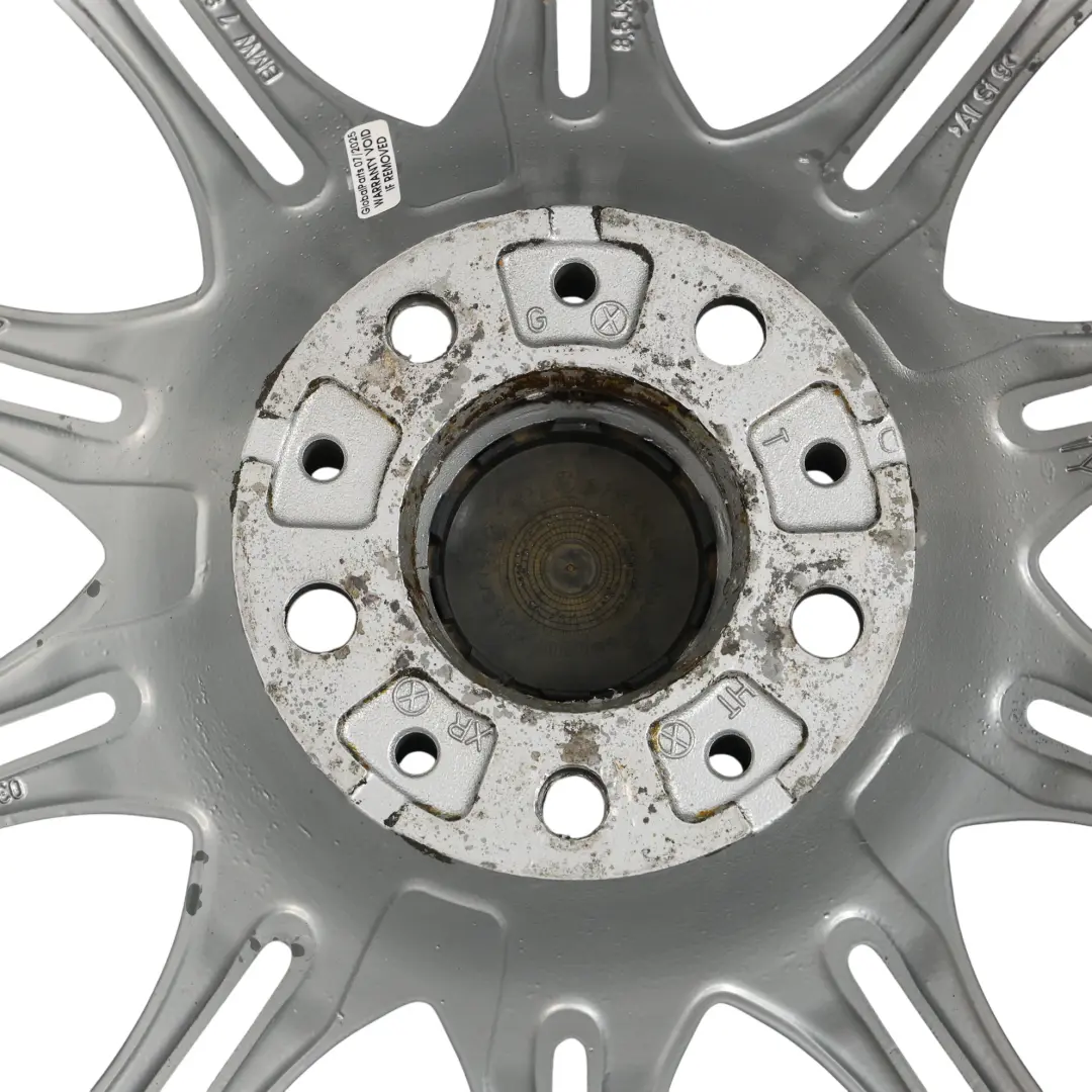 BMW E46 Z4 E85 Rear Alloy Wheel Rim 18" 8,5J ET:50 M Double Spoke 135 - SKU 7896490-6 - Part number 7896490