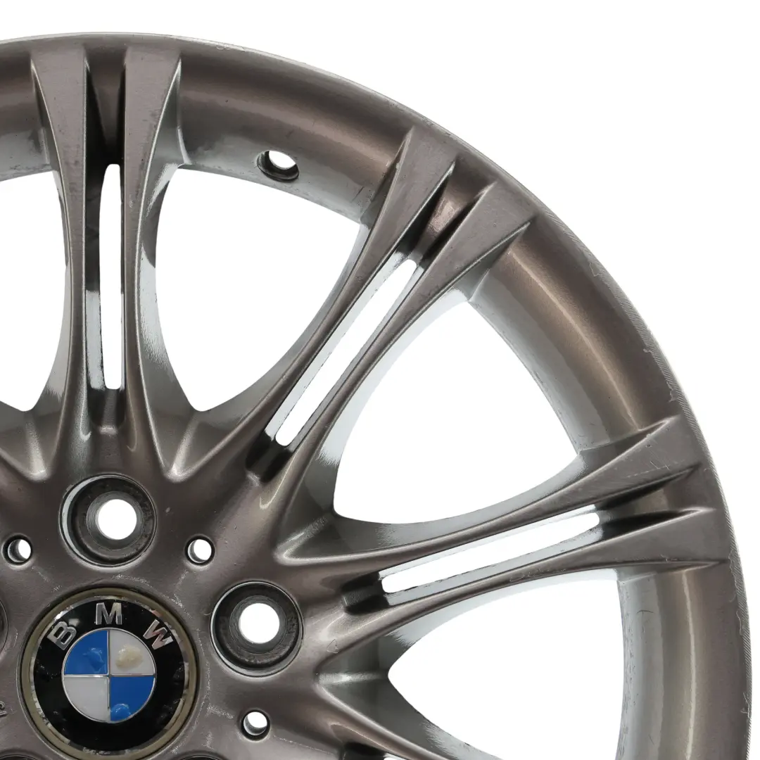 BMW E46 Z4 E85 Rear Wheel Rim Alloy Grey 18" 8,5J ET:50 M Double Spoke 135 - SKU 7896490-7 - Part number 7896490