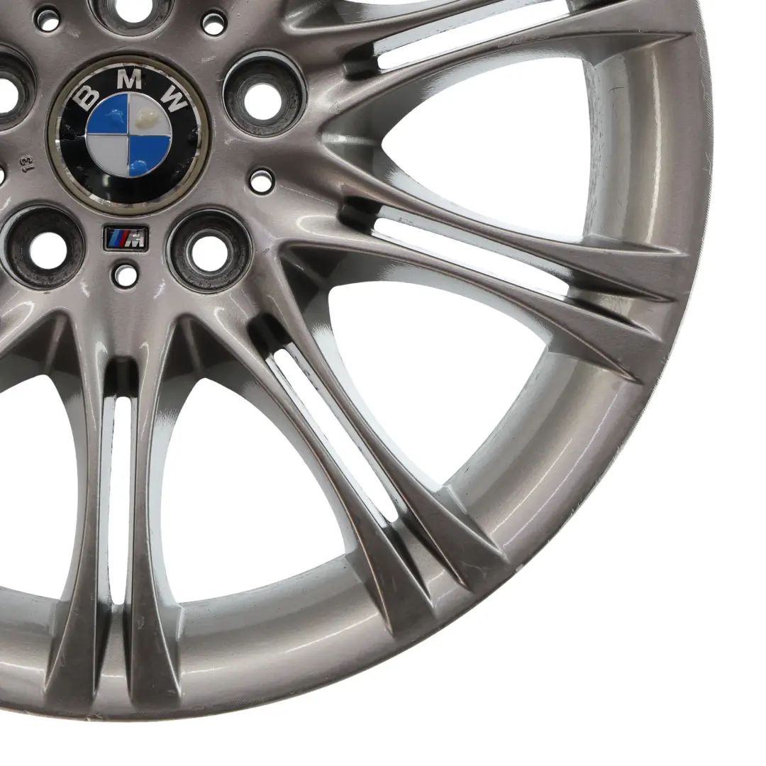 BMW E46 Z4 E85 Rear Wheel Rim Alloy Grey 18" 8,5J ET:50 M Double Spoke 135 - SKU 7896490-7 - Part number 7896490