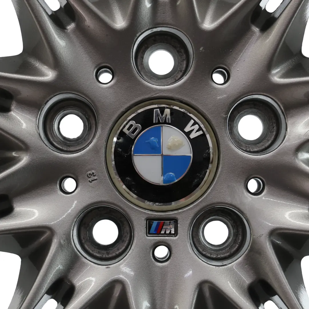 BMW E46 Z4 E85 Rear Wheel Rim Alloy Grey 18" 8,5J ET:50 M Double Spoke 135 - SKU 7896490-7 - Part number 7896490