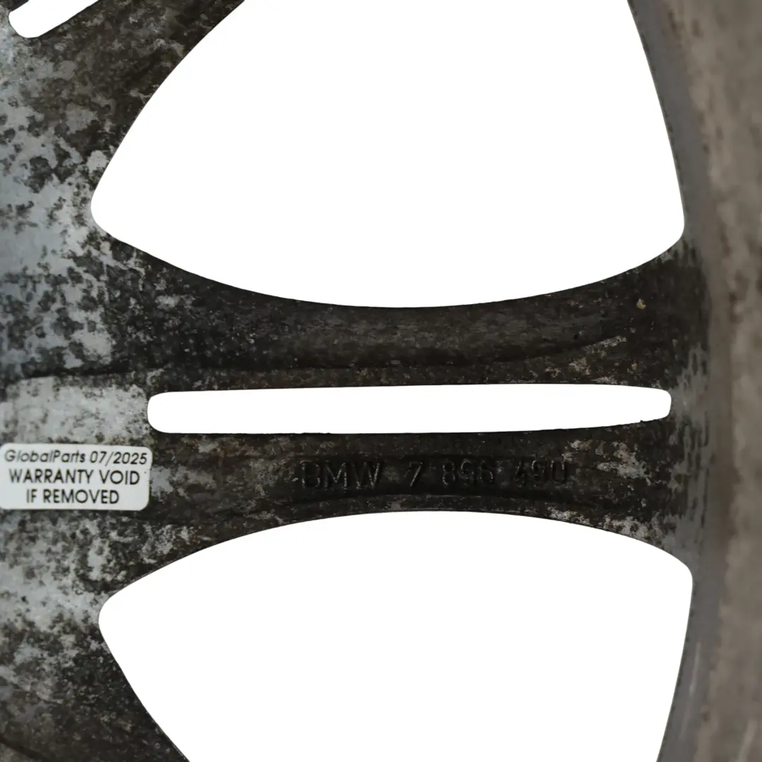 BMW E46 Z4 E85 Grey Rear Alloy Wheel Rim 18" 8,5J ET:50 M Double Spoke 135 - SKU 7896490-9 - Part number 7896490