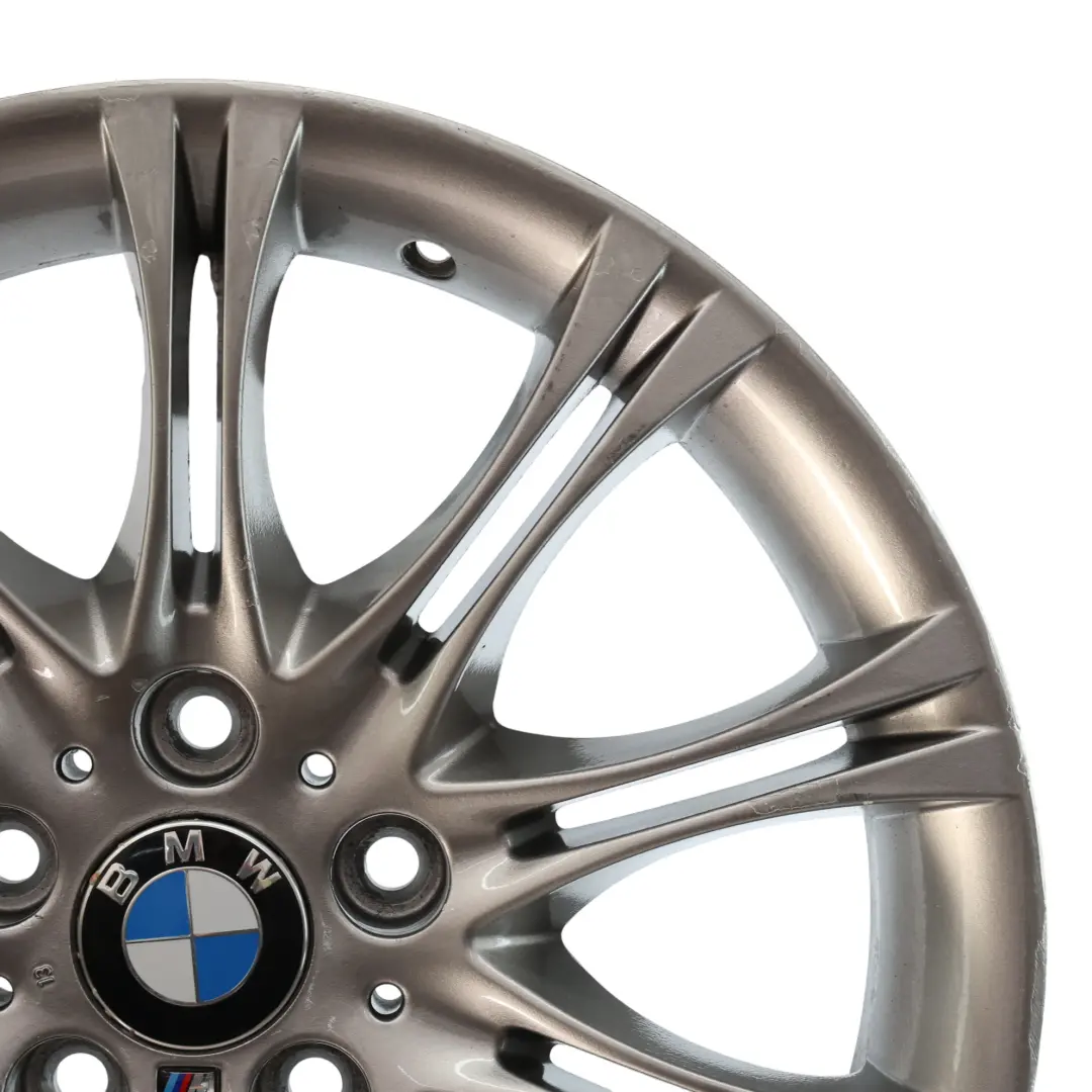 Grey Rear Alloy Wheel Rim 18" 8,5J ET:50 M Double Spoke 135 to BMW E46 Z4 E85 with Part number 7896490 BMW E46 Z4 E85 Grey Rear Alloy Wheel Rim 18" 8,5J ET:50 M Double Spoke 135 - SKU 7896490-9 - Part number 7896490