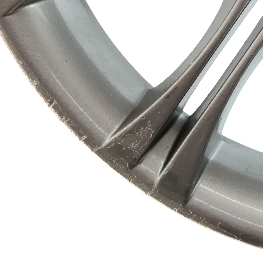 Grey Rear Alloy Wheel Rim 18" 8,5J ET:50 M Double Spoke 135 to BMW E46 Z4 E85 with Part number 7896490 BMW E46 Z4 E85 Grey Rear Alloy Wheel Rim 18" 8,5J ET:50 M Double Spoke 135 - SKU 7896490-9 - Part number 7896490