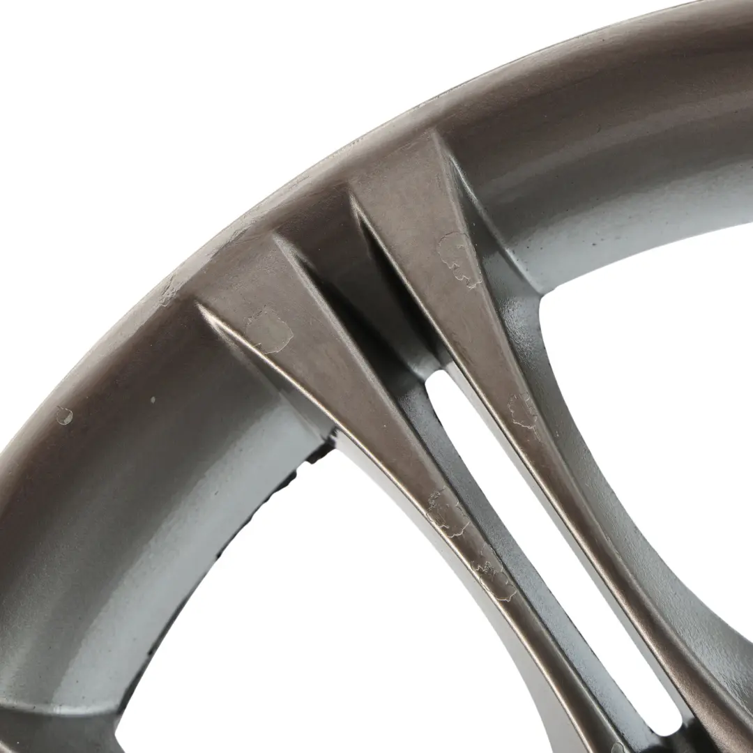 Grey Rear Alloy Wheel Rim 18" 8,5J ET:50 M Double Spoke 135 to BMW E46 Z4 E85 with Part number 7896490 BMW E46 Z4 E85 Grey Rear Alloy Wheel Rim 18" 8,5J ET:50 M Double Spoke 135 - SKU 7896490-9 - Part number 7896490