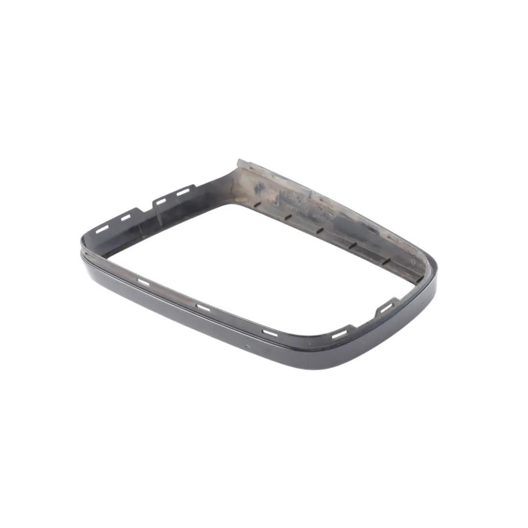 BMW E60 E61 Tray Right O/S Outside Mirror Wing Frame Support Ring Bright Black - SKU 7899272-1 - Part number 7899272
