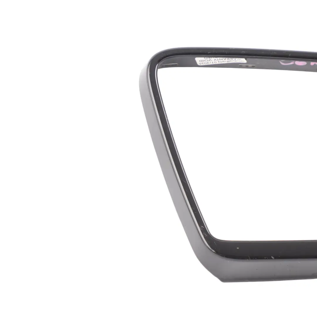 Tray Right O/S Outside Mirror Wing Frame Support Ring High Gloss to BMW E60 E61 with Part number 7899272 BMW E60 E61 Tray Right O/S Outside Mirror Wing Frame Support Ring High Gloss - SKU 7899272-1 - Part number 7899272