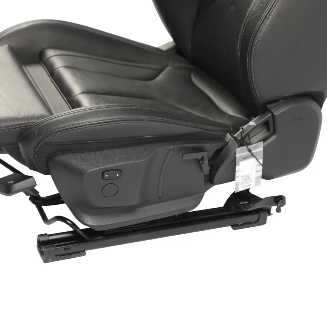 BMW F40 M135i Front Seat Left N/S Heated Leather Dakota Perforated Black - SKU 7942043-1 - Part number 7942043