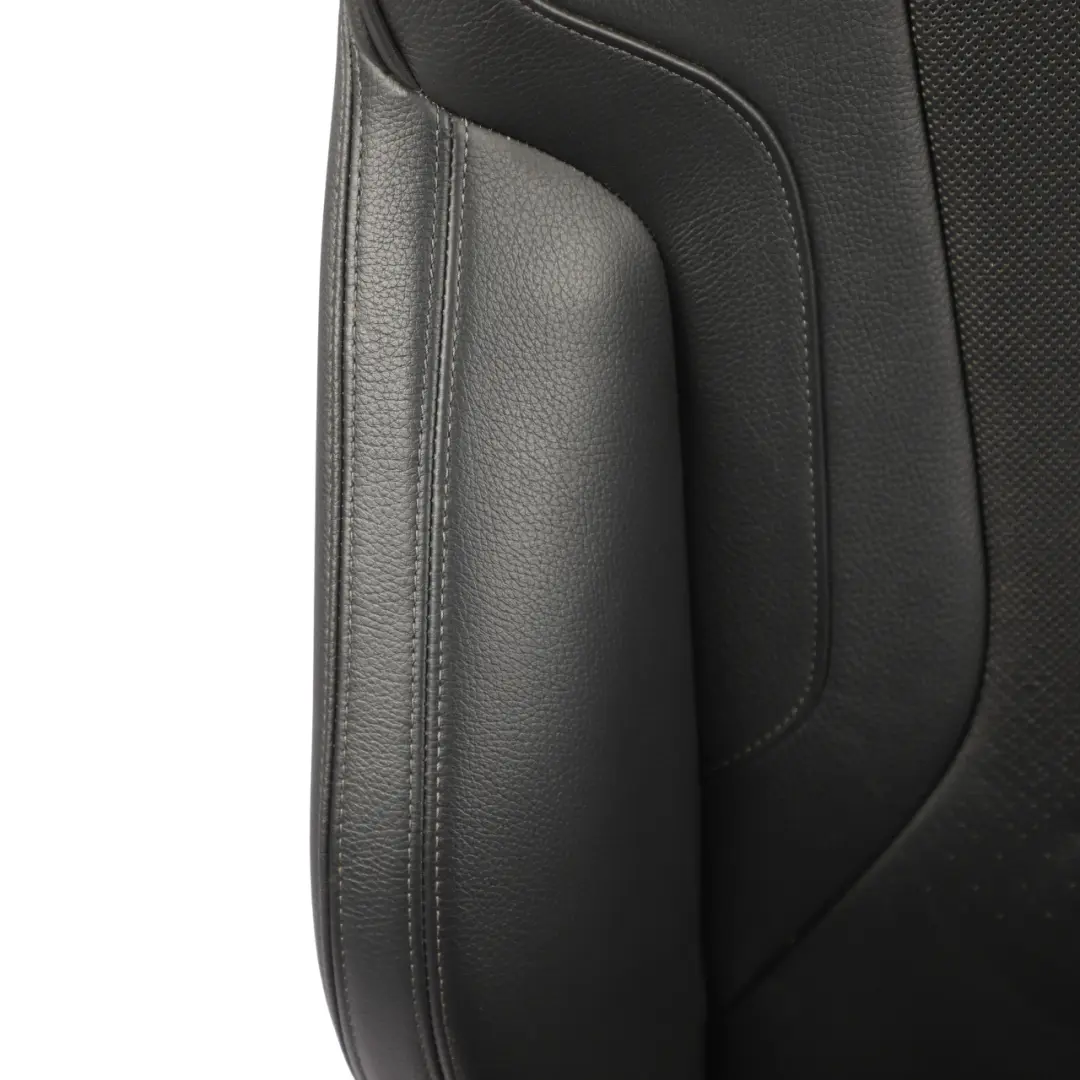BMW F40 M135i Front Seat Left N/S Heated Leather Dakota Perforated Black - SKU 7942043-1 - Part number 7942043