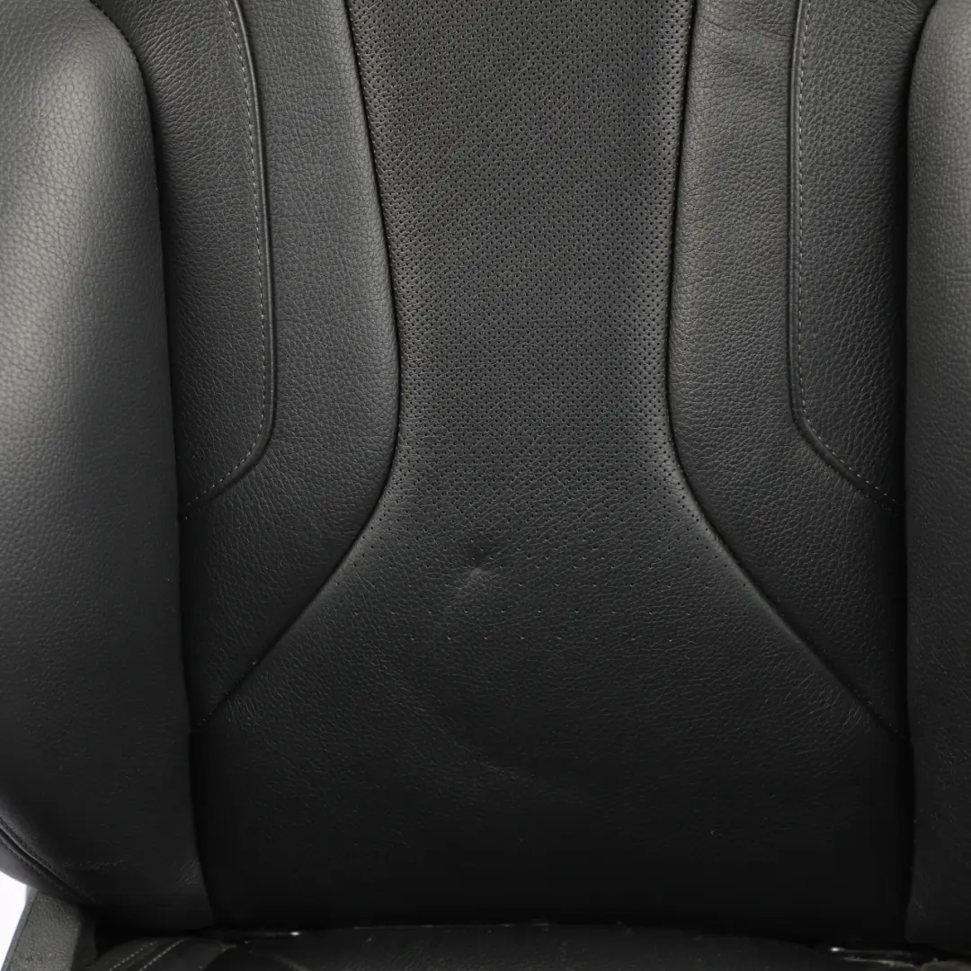 BMW F40 M135i Front Seat Left N/S Heated Leather Dakota Perforated Black - SKU 7942043-1 - Part number 7942043