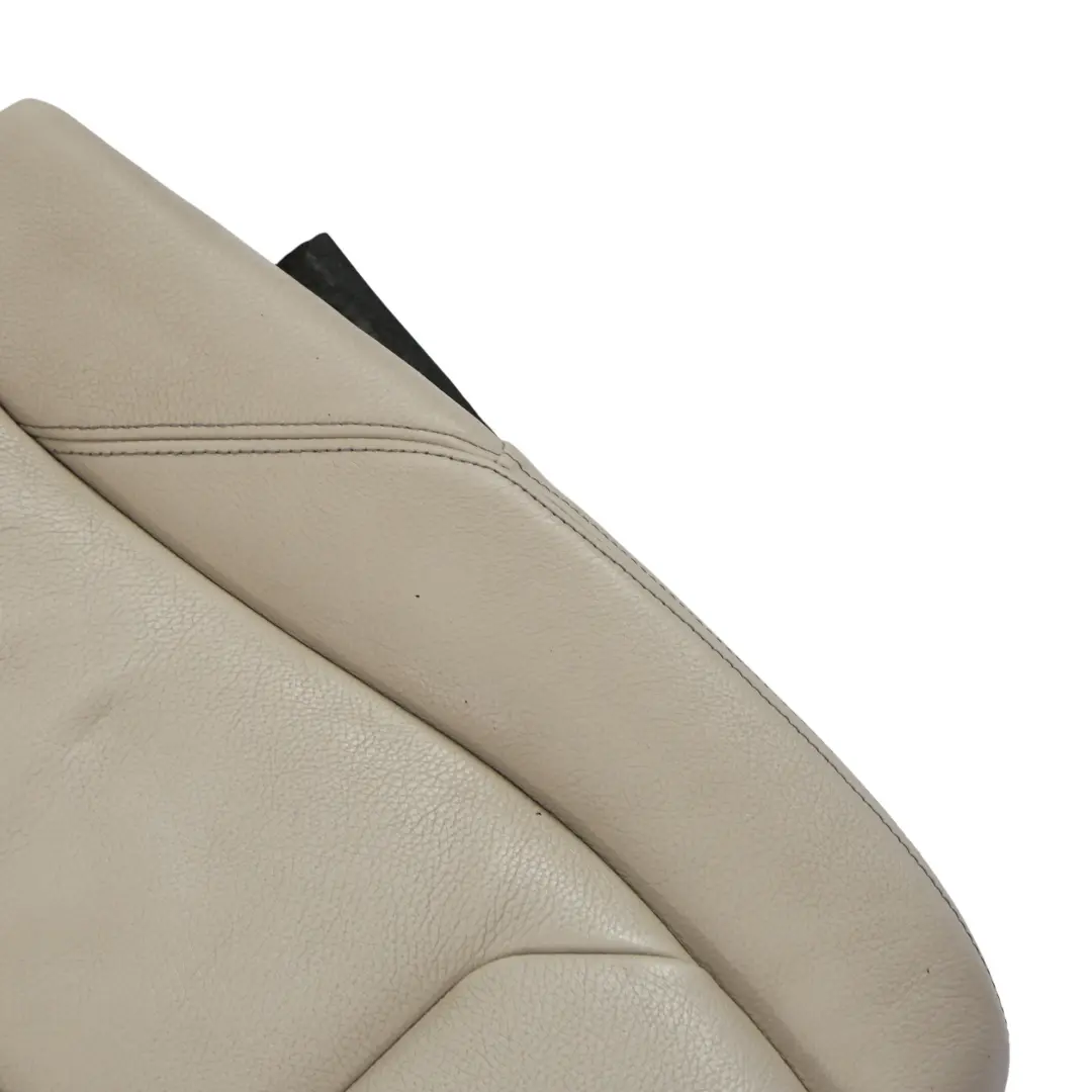 BMW F30 F31 Seat Cover Sport Front Left Right N/O/S Leather Dakota Oyster - SKU 7942318 - Part number 7942318