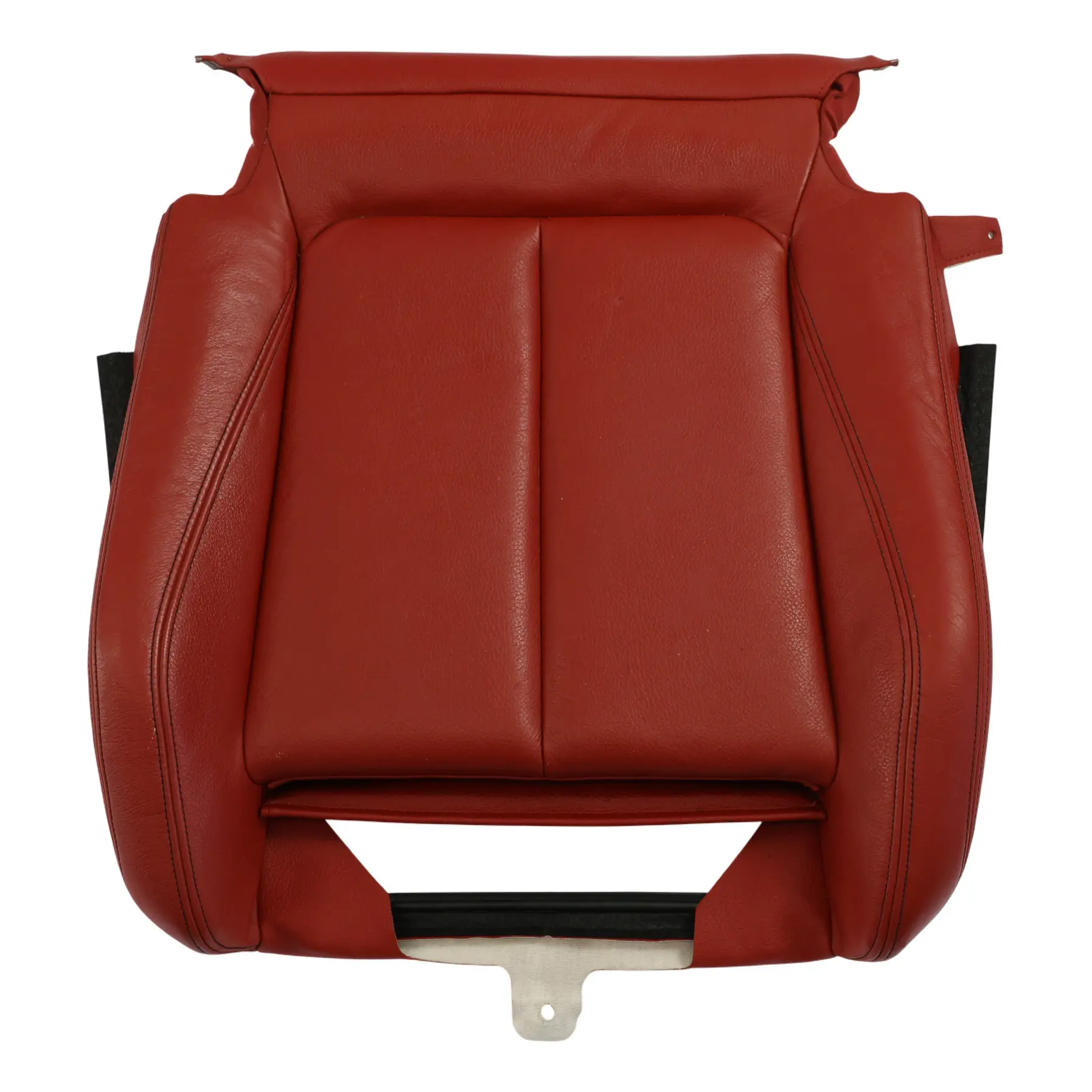 BMW F22 F32 Funda De Asiento Izquierdo Derecho Deportivo Calefactable Cuero Rojo