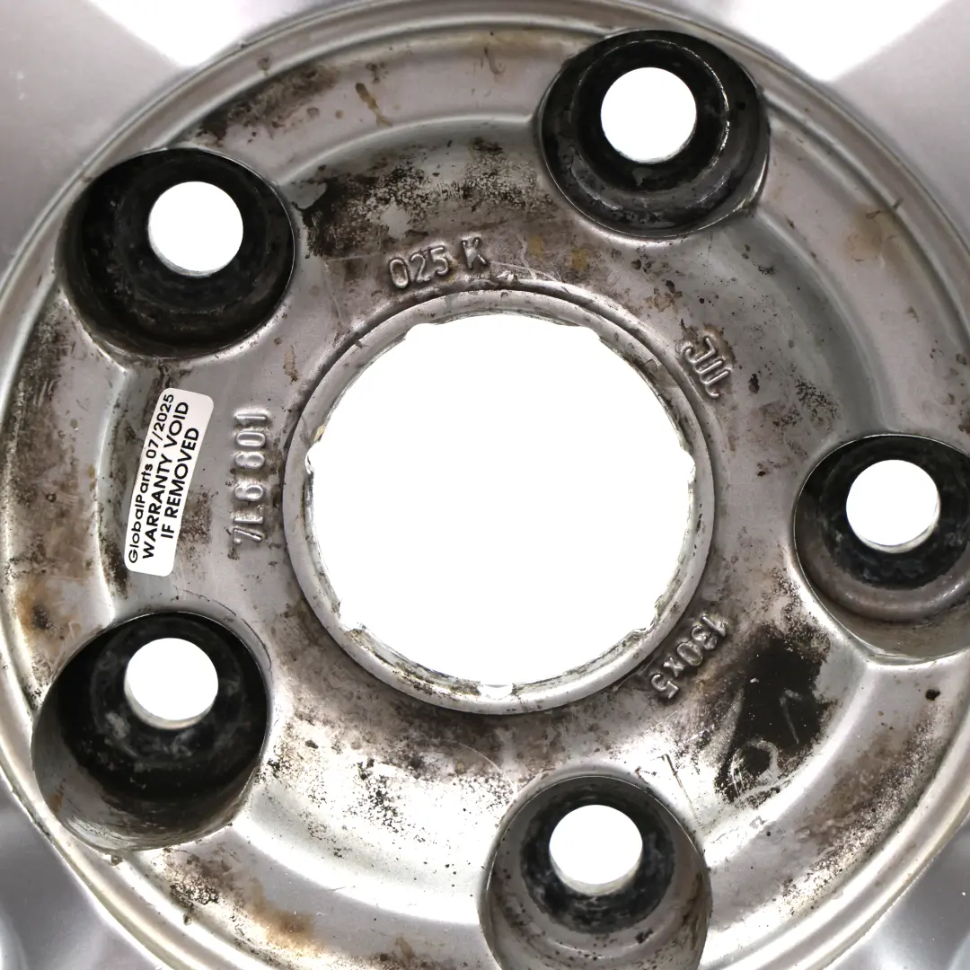 VW Volkswagen Touareg 7L Felga Aluminiowa Srebrna 18" ET:57 8J - SKU 7L6601025K-2 - Numer Części 7L6601025K