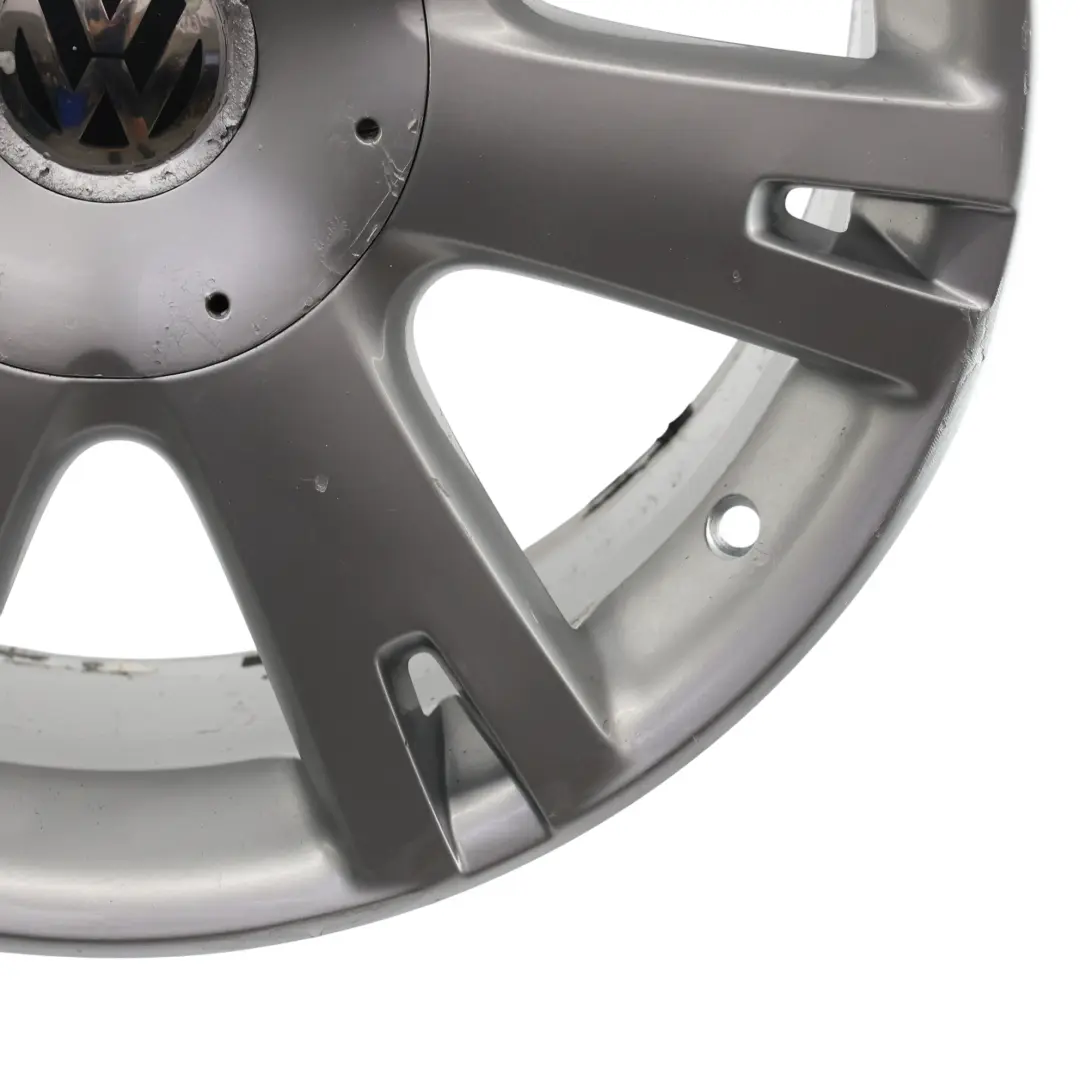 VW Volkswagen Touareg 7L Felga Aluminiowa Srebrna 18" ET:57 8J - SKU 7L6601025K-2 - Numer Części 7L6601025K