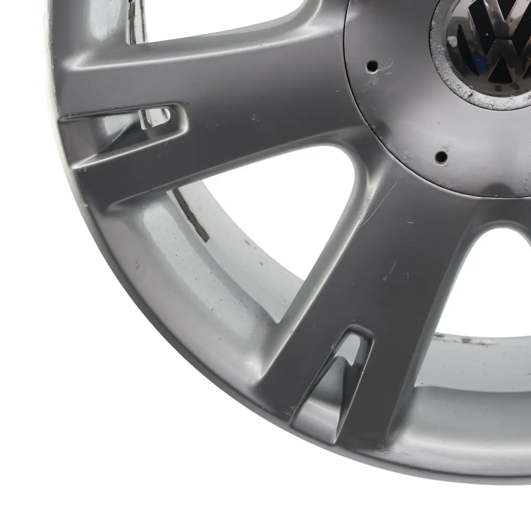 VW Volkswagen Touareg 7L Felga Aluminiowa Srebrna 18" ET:57 8J - SKU 7L6601025K-2 - Numer Części 7L6601025K