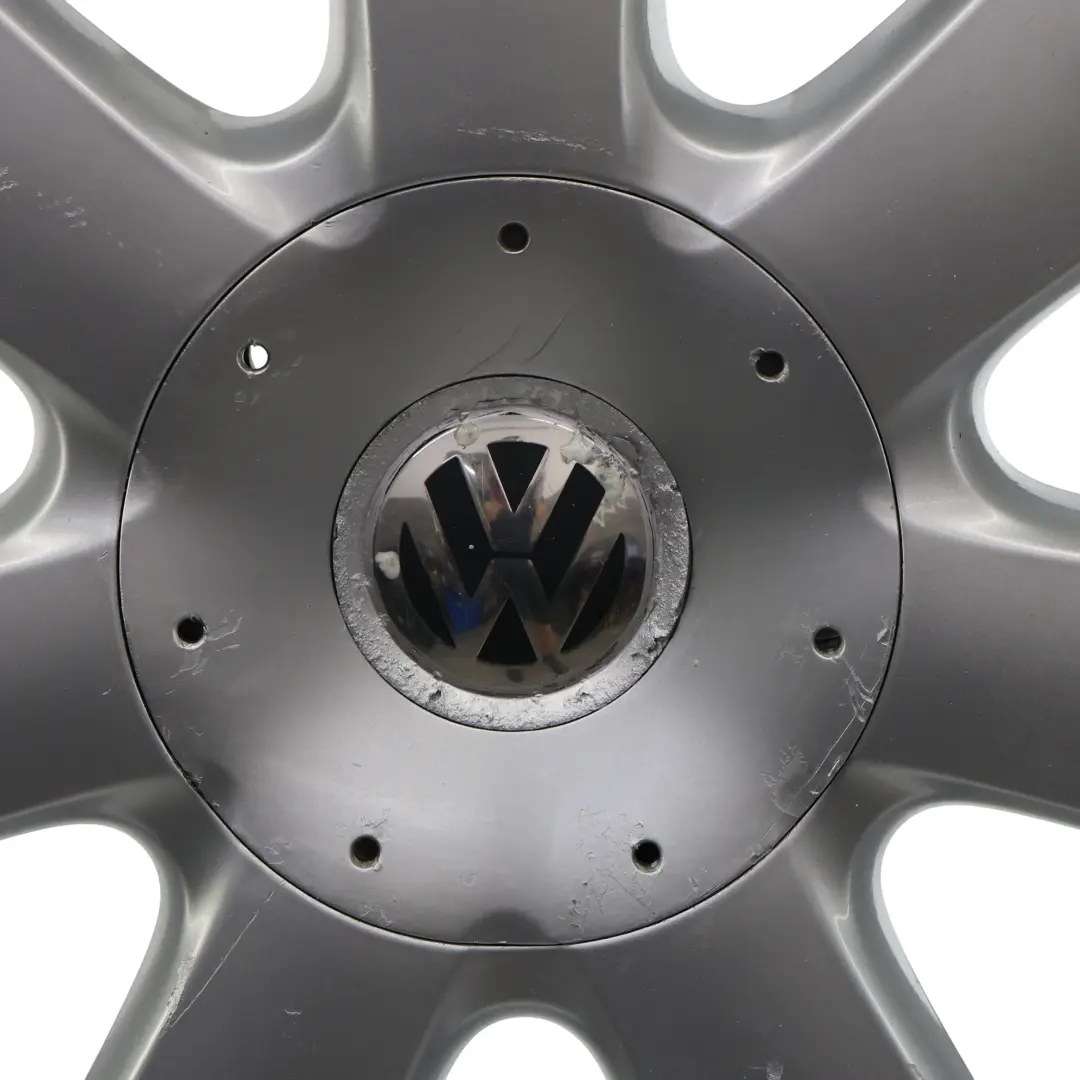 VW Volkswagen Touareg 7L Felga Aluminiowa Srebrna 18" ET:57 8J - SKU 7L6601025K-2 - Numer Części 7L6601025K