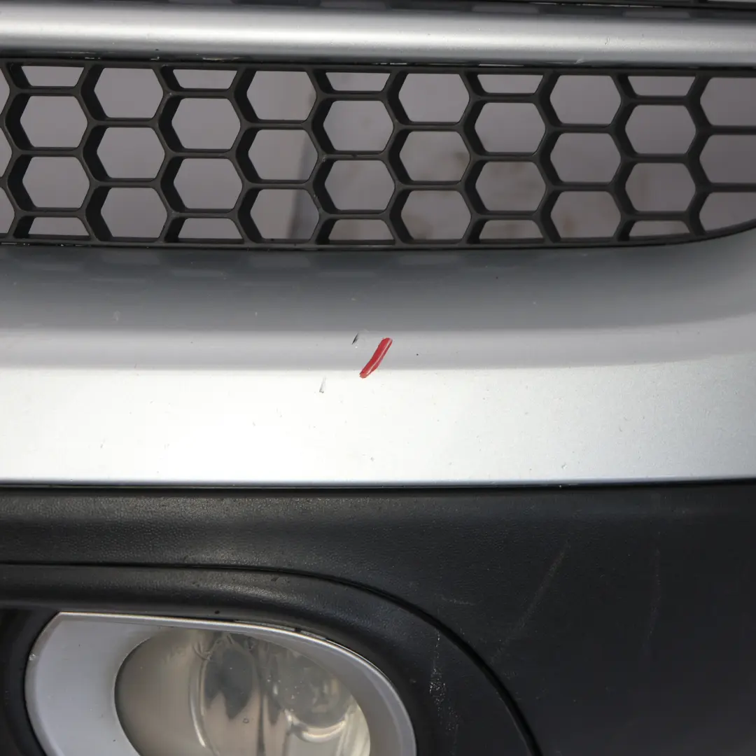 VW Touareg 7L Front Bumper Trim Panel PDC Reflex Silver Metallic - A7W - SKU 7L6807217AR-RES - Part number 7L6807217AR