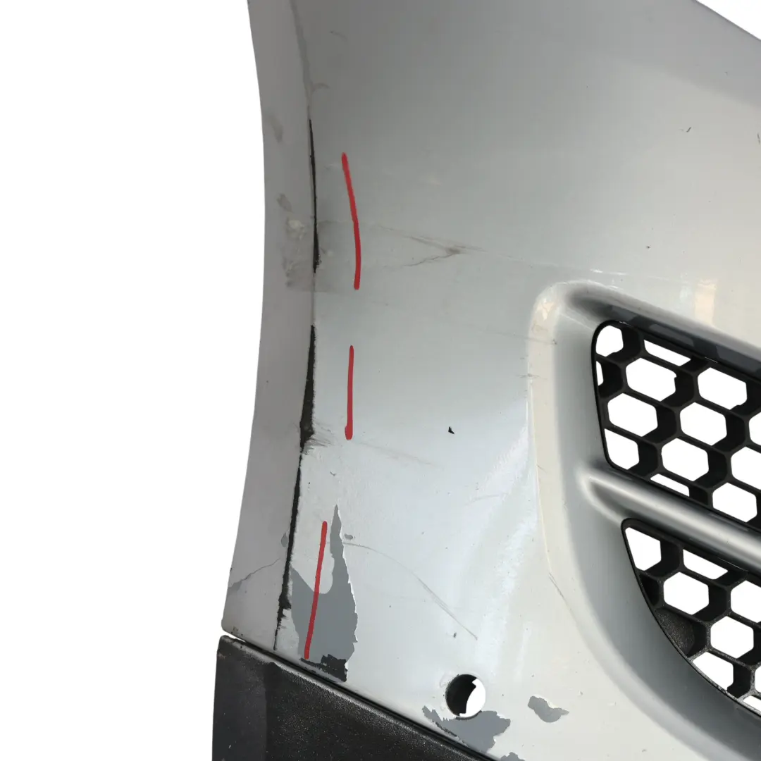 VW Touareg 7L Front Bumper Trim Panel PDC Reflex Silver Metallic - A7W - SKU 7L6807217AR-RES - Part number 7L6807217AR