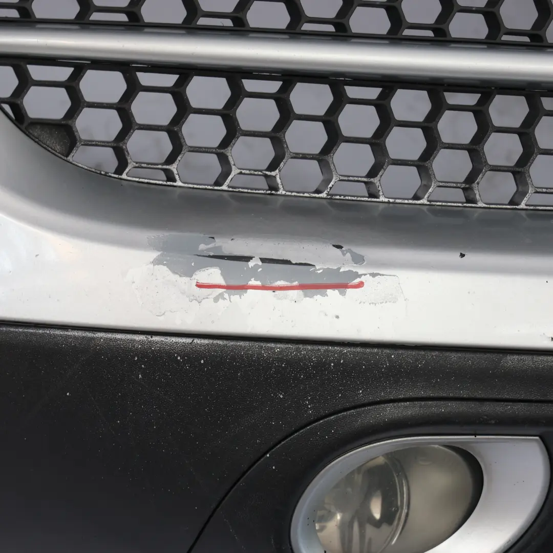 VW Touareg 7L Front Bumper Trim Panel PDC Reflex Silver Metallic - A7W - SKU 7L6807217AR-RES - Part number 7L6807217AR