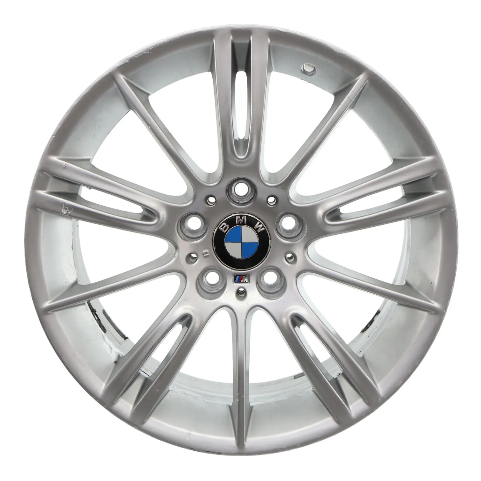 BMW E90 E91 E92 E93 Silver Front Alloy Wheel Rim 18" ET:34 8J M Spider Spoke 193