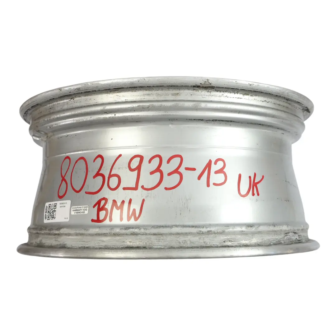 BMW E90 E91 E92 E93 Silver Front Alloy Wheel Rim 18" ET:34 8J M Spider Spoke 193 - SKU 8036933-13 - Part number 8036933