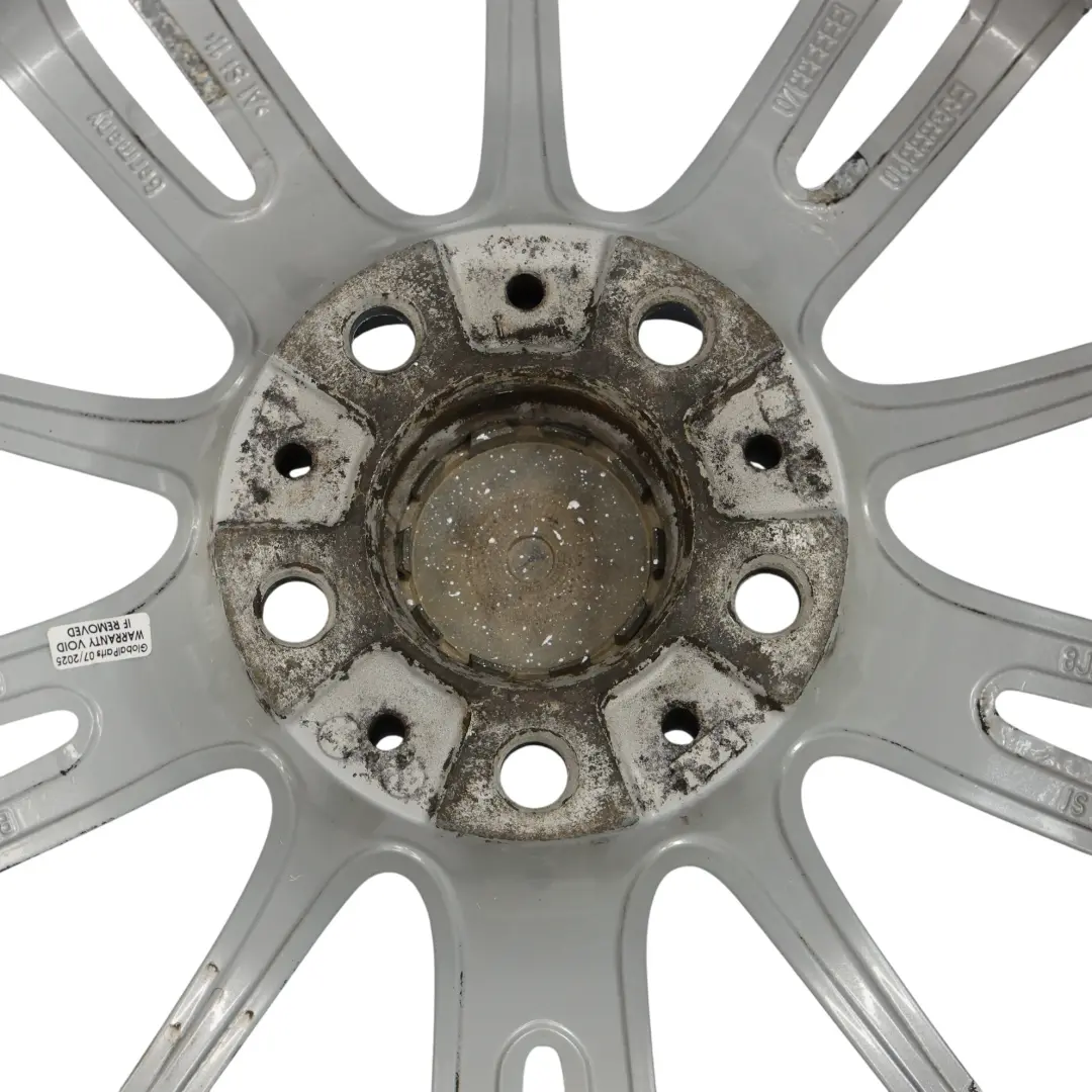 BMW E90 E91 E92 E93 Silver Front Alloy Wheel Rim 18" ET:34 8J M Spider Spoke 193 - SKU 8036933-13 - Part number 8036933