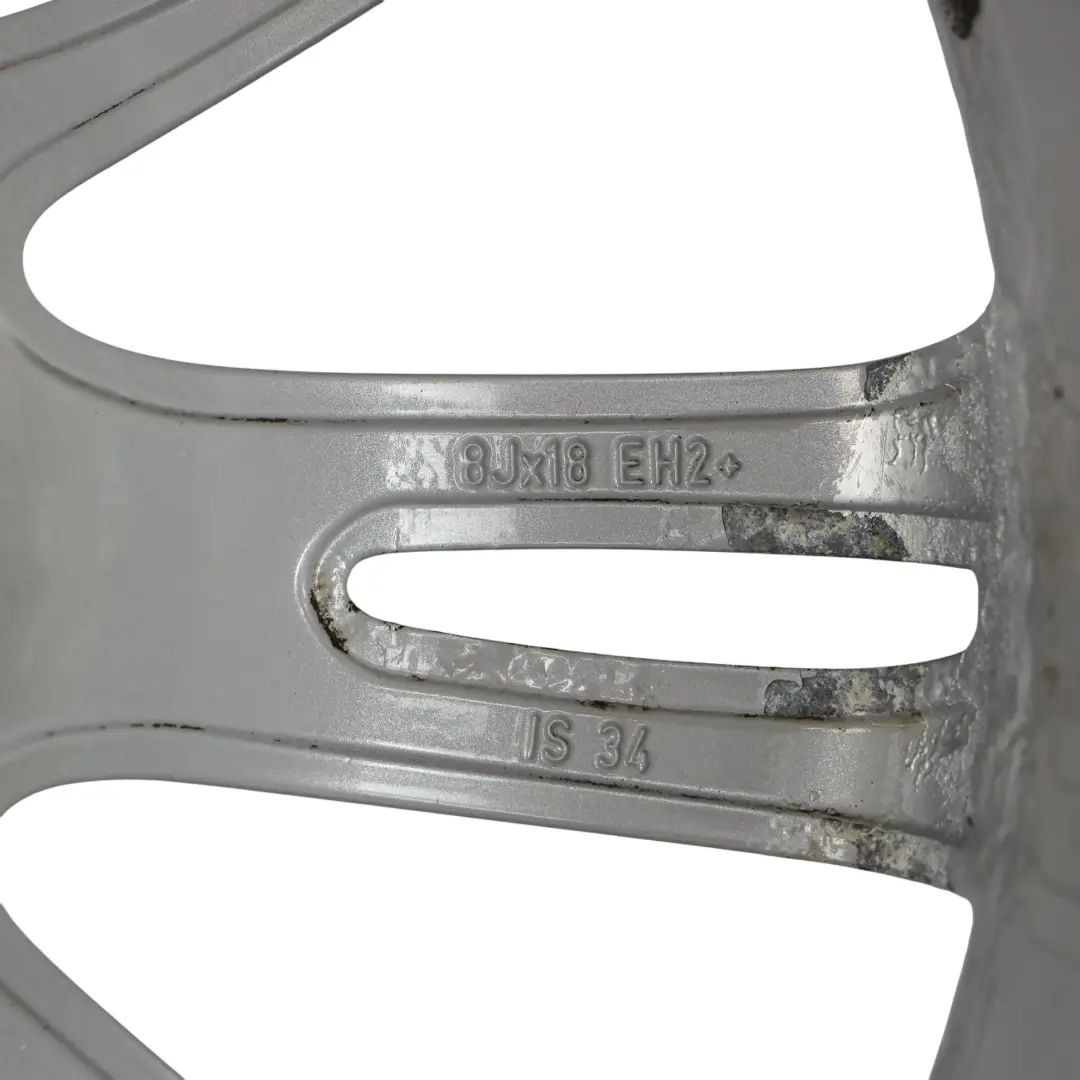 BMW E90 E91 E92 E93 Silver Front Alloy Wheel Rim 18" ET:34 8J M Spider Spoke 193 - SKU 8036933-13 - Part number 8036933