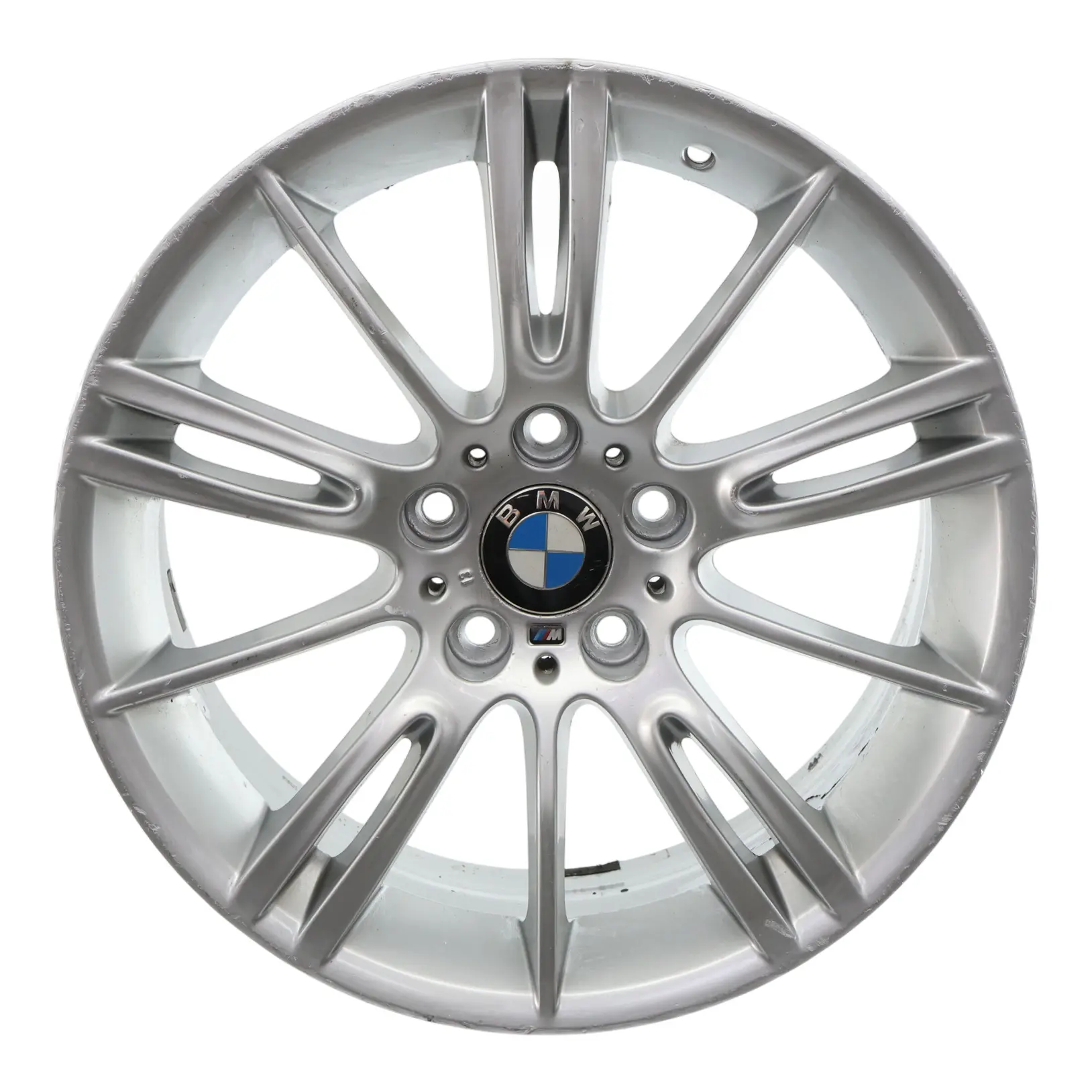 BMW E90 E91 E92 E93 Silver Front Alloy Wheel Rim 18" 8J ET:34 M Spider Spoke 193